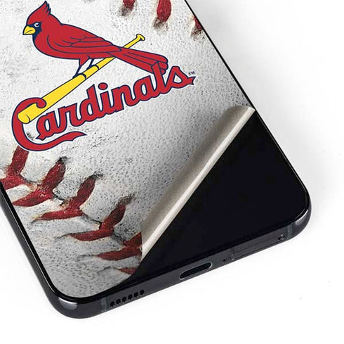 MLB St. Louis Cardinals Game Ball Galaxy S22 Plus Skin